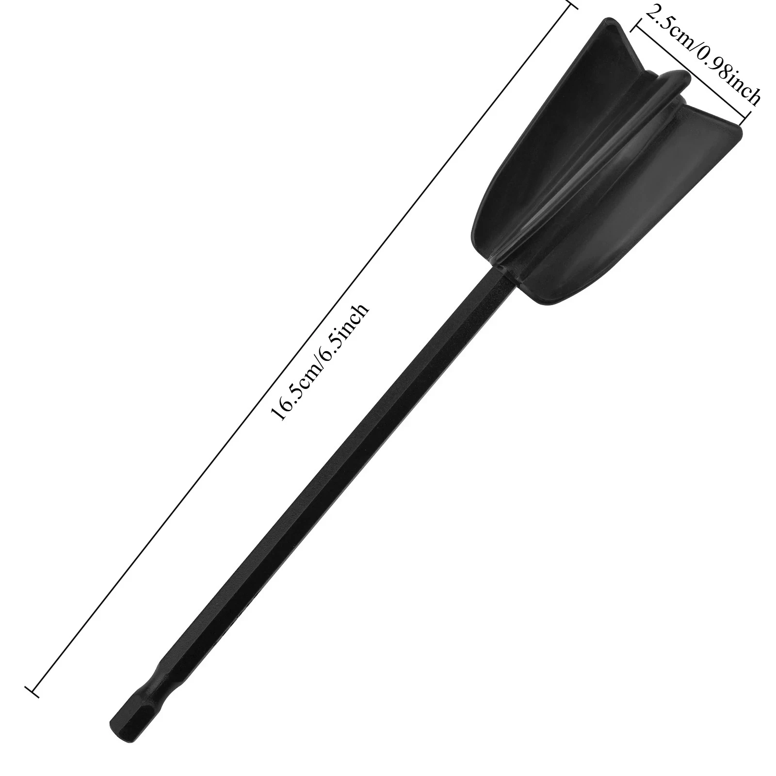 Epoxy Resin Mixing Tools: Plastic Stir Rods for Drill Attachment and Pigment Blending