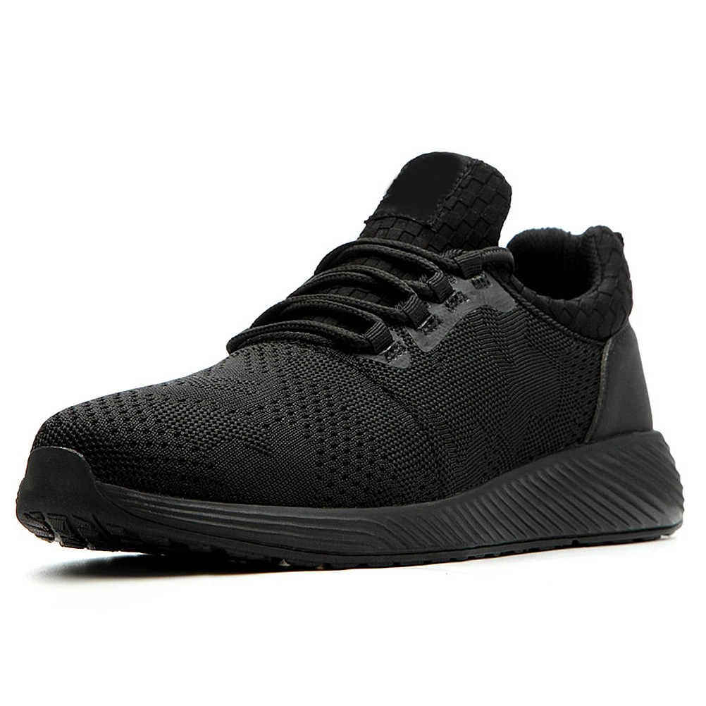 

Anti- Anti-puncture Safety Work Black Lightweight Rubber Sole EVA Comfortable Breathable Skid