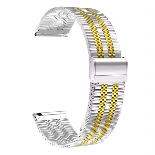 18mm 22mm 20mm Watch Band For Samsung Galaxy Watch 7/6/5/4/3 S3 Active2 Huawei Watch GT 6 Pro GT5 GT4 GT3 2 Stainless Steel Band - Image 31