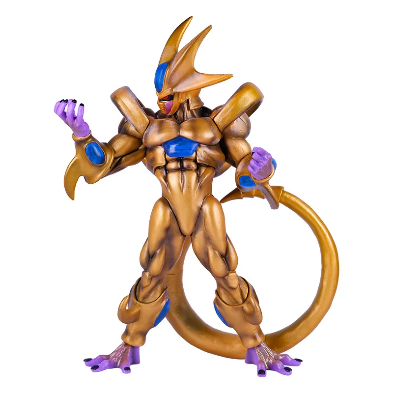 Anime Drakenbal Z Super Saiyan Frieza Koeler Glden Vorm Ver. Pvc Actie Figuur Standbeeld Collectie Spel Model Kinderen Speelgoed Pop