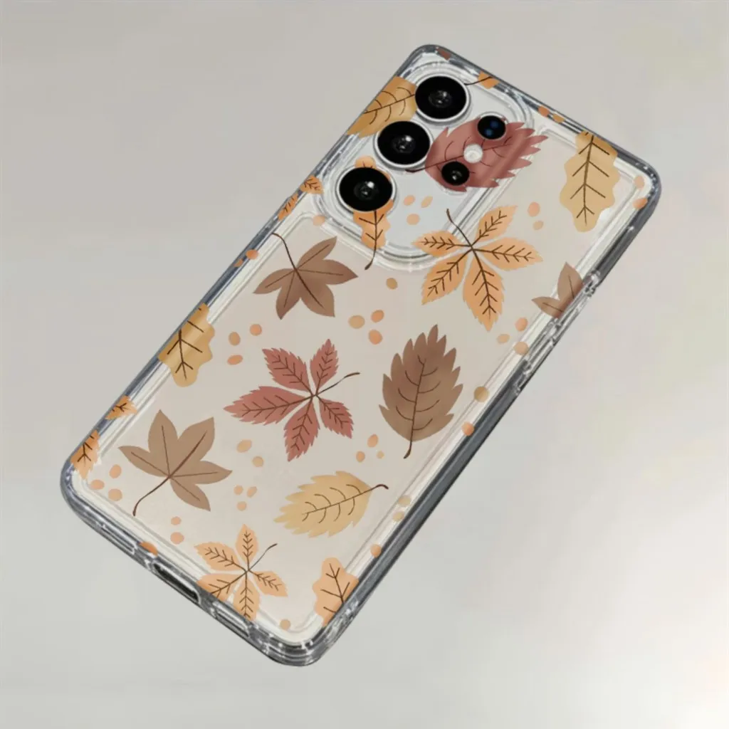 Autumn Leaves for Samsung 25 Ultra Case S26 Ultra S24 Plus S23 FE S22 S21 S20 Anti-drop Cover Soft Cover