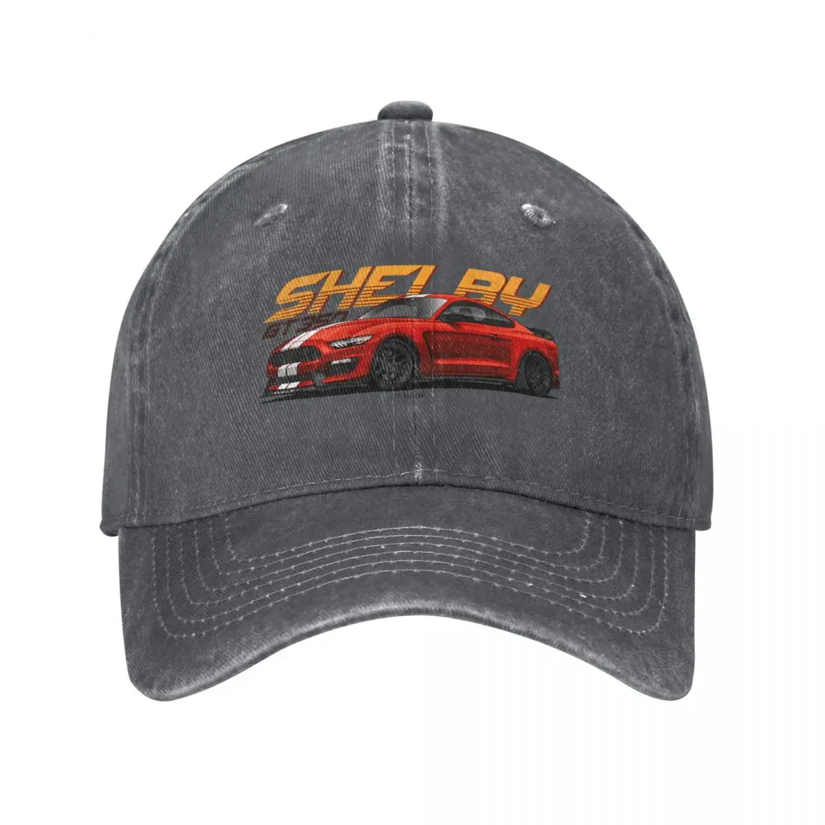 mustang shelby gt350 Baseball Cap Wild Ball Hat Trucker Hat Bobble Hat Brand Man cap Caps Male Women's