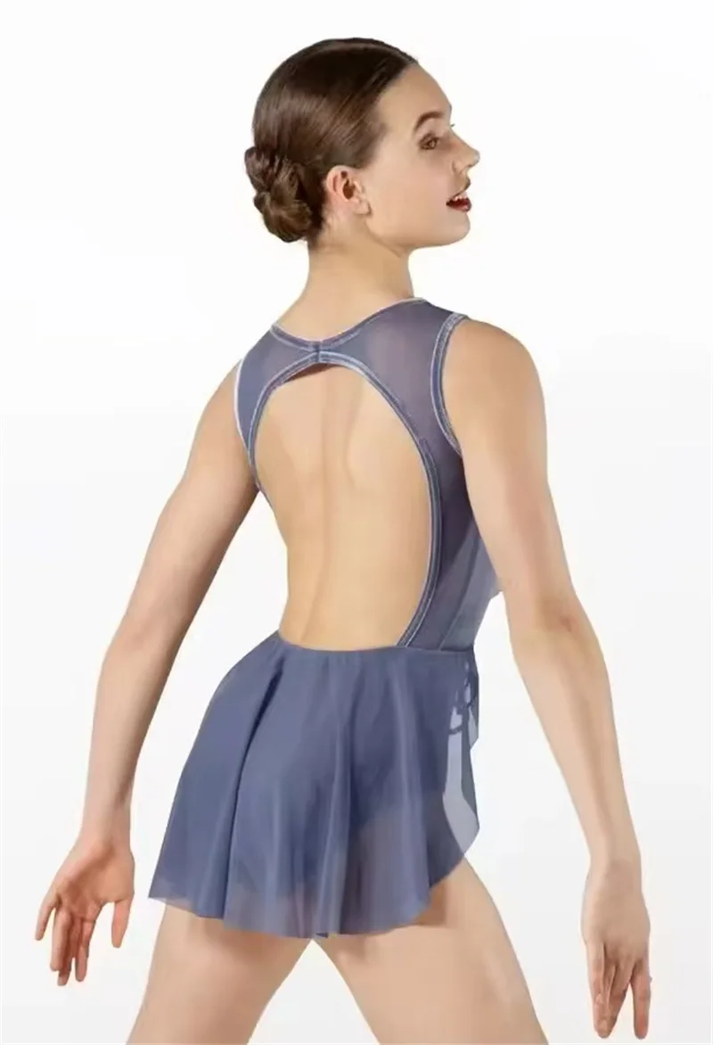 Trikot Pailletten Jazz Dance Kostüme Hip Hop Tanz Kostüme Mädchen Ballett Tutu Kleid Bühnenkostüme