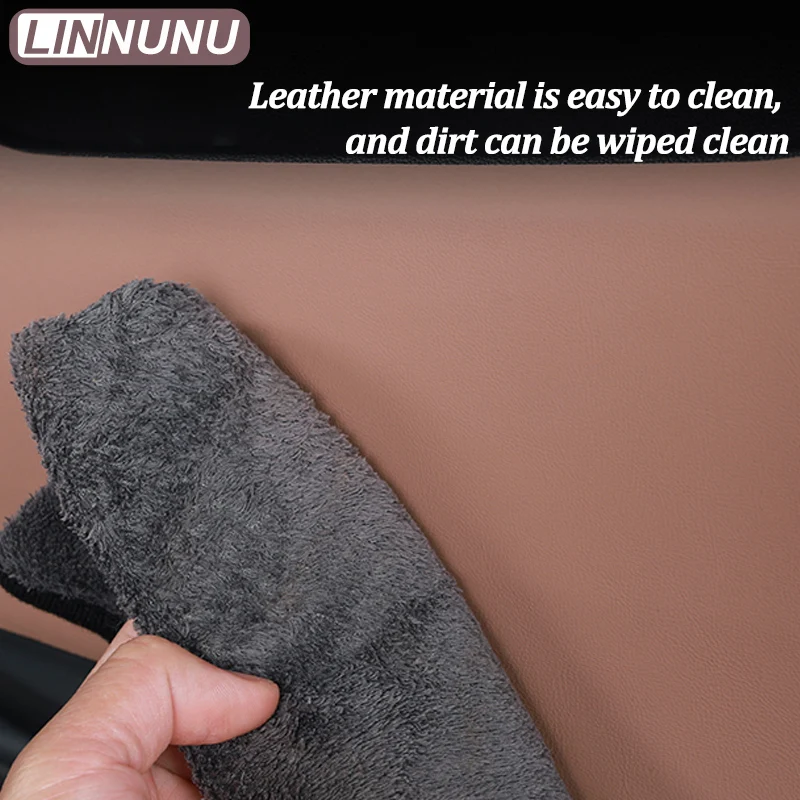 LINNUNU لشيري تيجو 9 2025 2026 صندوق القفازات مكافحة ركلة الوسادة الجلود طبقة حماية حامي ملصقات تقليم كري اكسسوارات ﻿