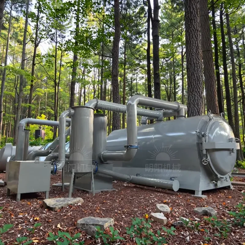 2026 CE Industrial Kiln for Producing Charcoal From Wood With the Capacity 1 Ton Per Day High Temperature Carbonization