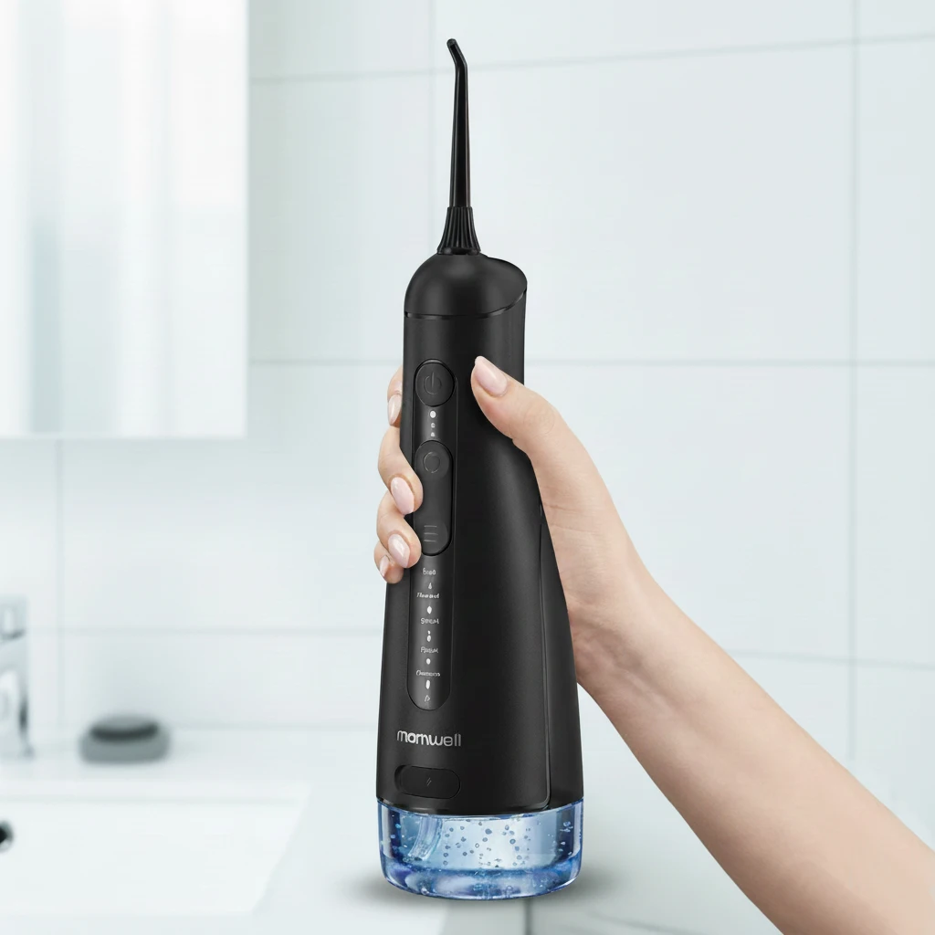 

5 Modes 15 Level Pressure Portable Oral Irrigator 300ML IPX7 Waterproof Irrigation Picks Dental Oral Irrigator for Home Travel