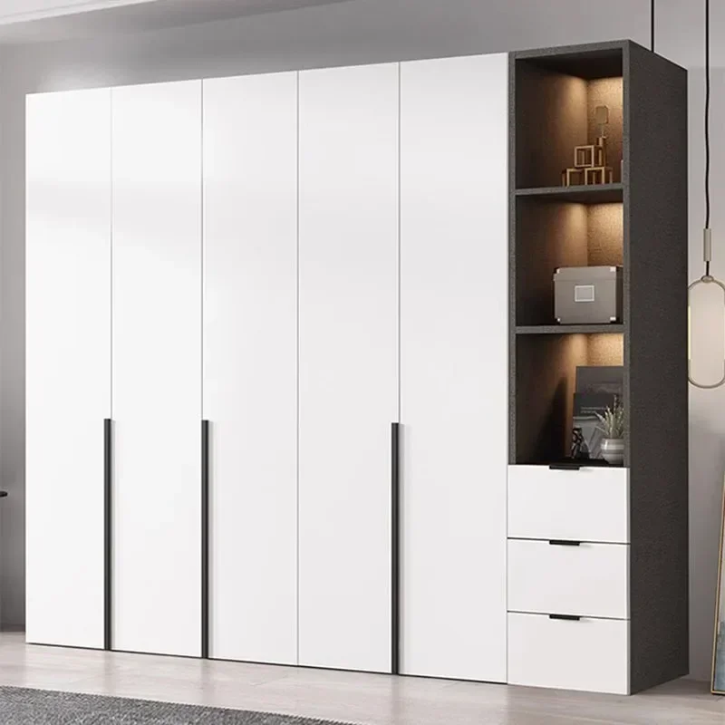 

Shelf Shelve Wardrobes Organizer Nordic Luxury Open Closets Wardrobe Cabinet Drawers Rangement Chambre Bedroom Furniture