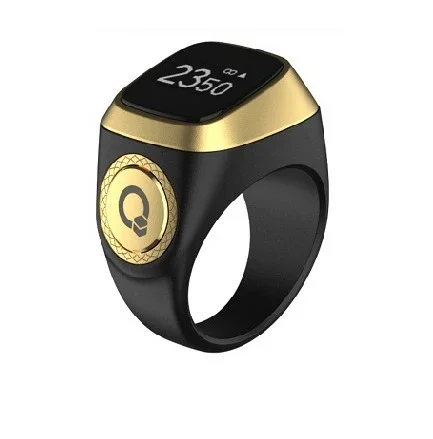 

Smart Ring Tasbeeh Counter With Iqibla Onlineal Fajr AZAN CLOCK Muslim BT Digital OLED Display Smart Ring