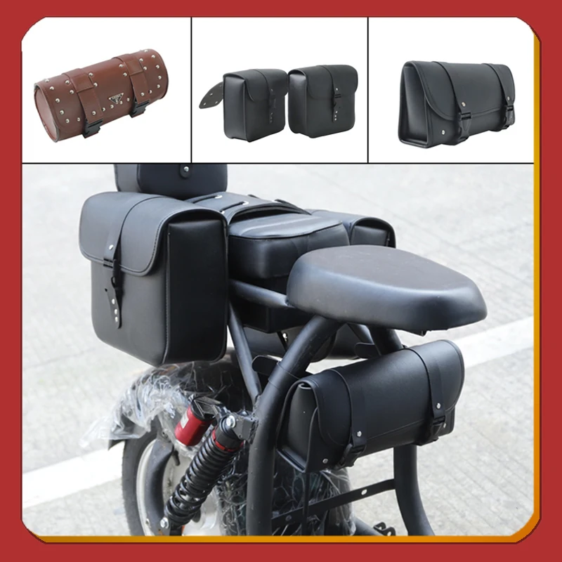 Electric Scooter General Storage Bag Front and Back Charger Bag For Citycoco China Halei Modified Accessories Travel Bag