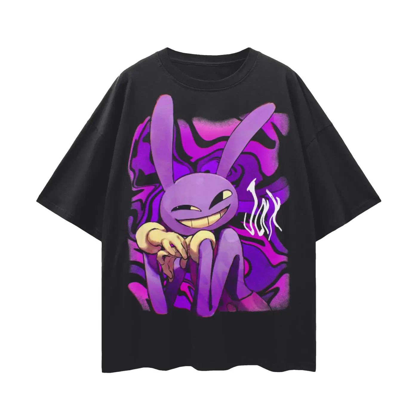2026 The Amazing Digital Circus Jax Graphics T-shirt Men Women Summer 100 Cotton Clothing Cartoon Short Sleeve Tops Streetwear