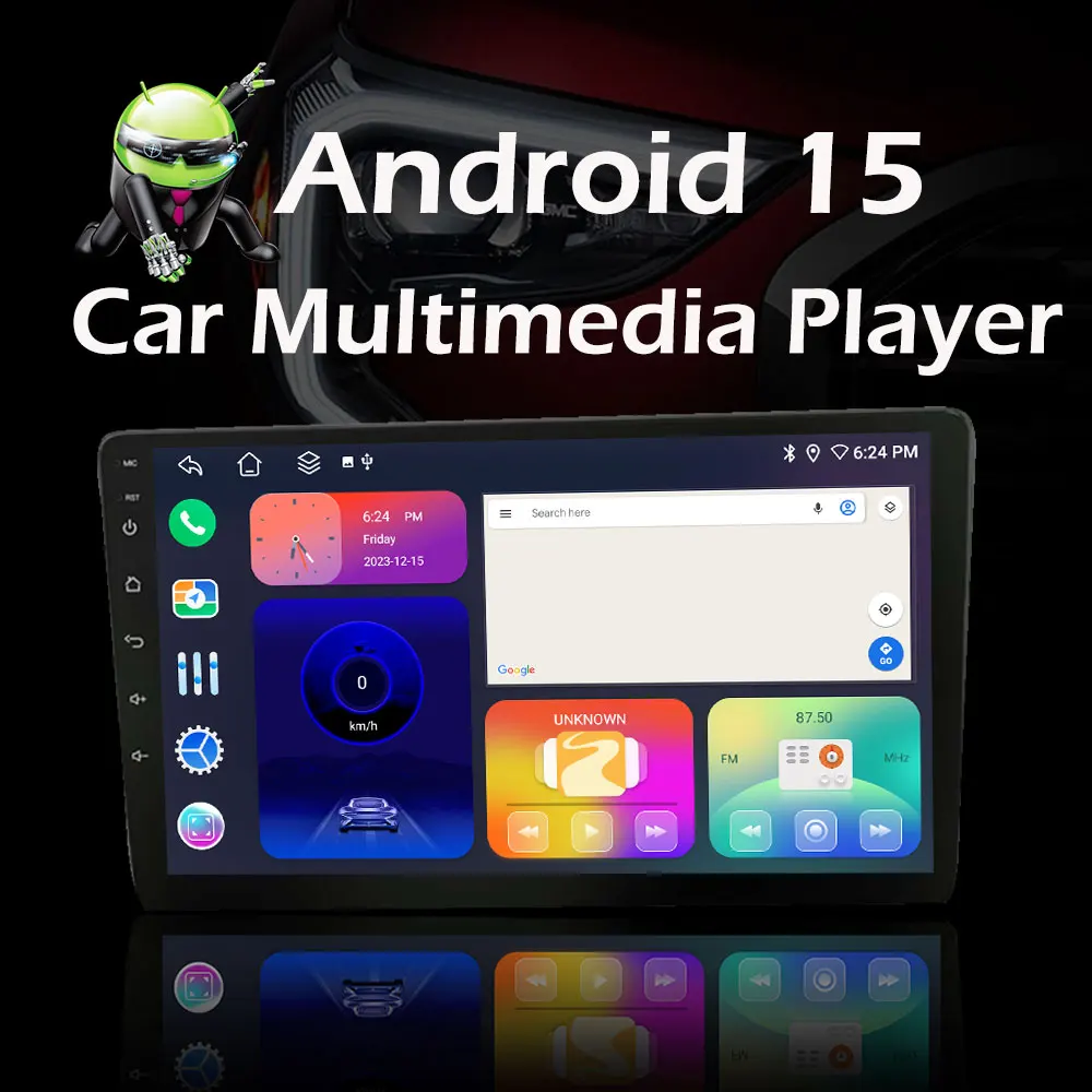 Pemutar Video Multimedia Mobil Wireless Carplay untuk FIAT 500 2016 2017 2018 2019 Sistem Cerdas Android 15 Layar Sentuh WIFI 4G