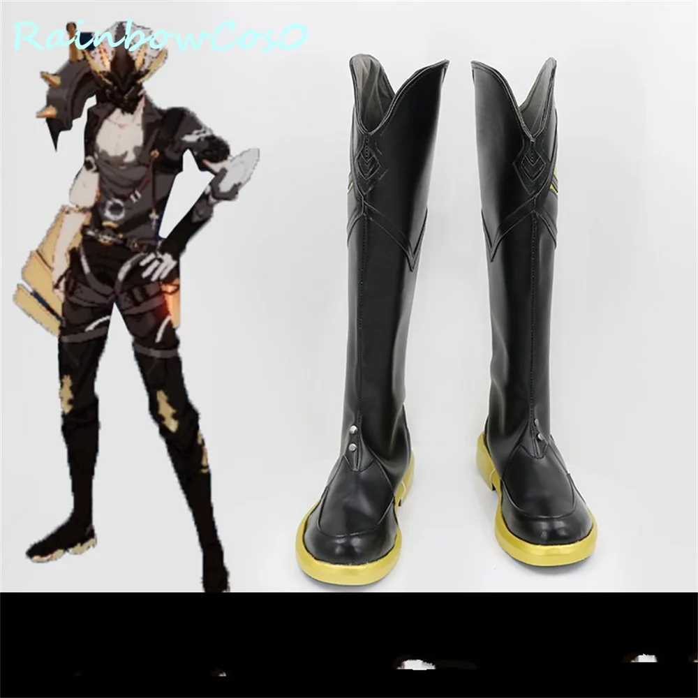 Kalpas Honkai Impact 3rd Anime Cosplay Chaussures Bottes, Rainbow Cos0 W3ino 6, Jeu, Carnaval, ixd'Halloween, Noël