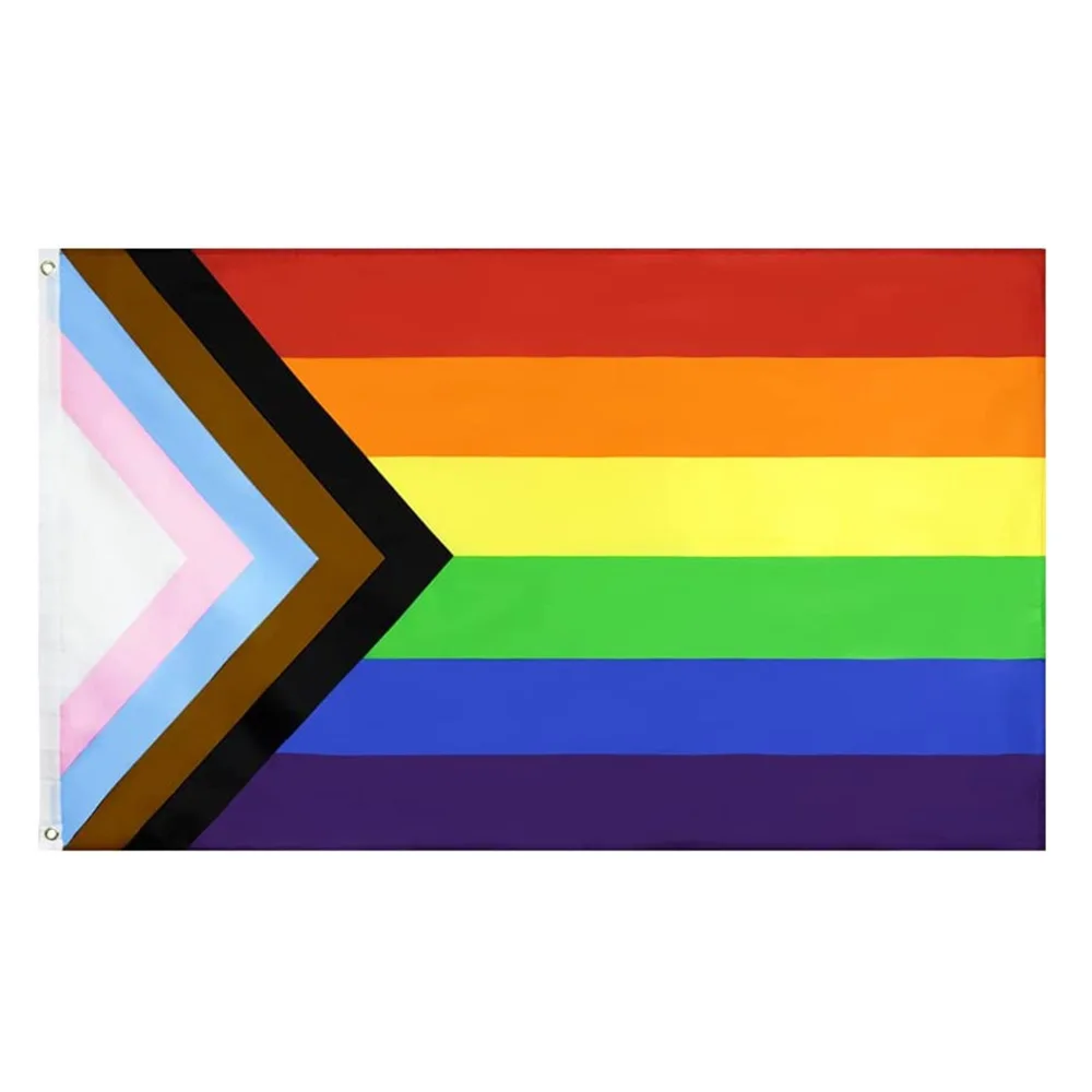 Bandera arcoíris 90x150 LGBT banderas Gay arcoíris bandera colgante para decoración orgullo Bisexual