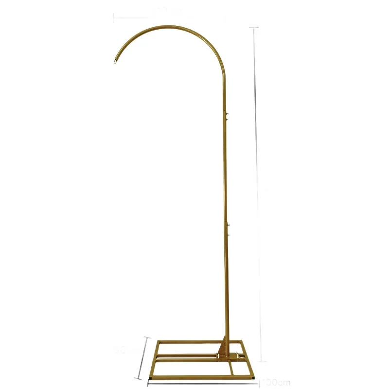 Metal folded half-shaped arch bracket opening ceremony birthday ceremony outdoor bracket wholesale