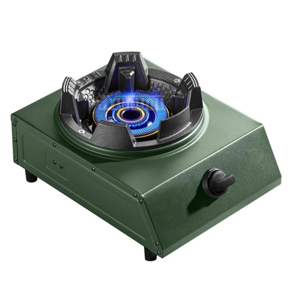 Household Single Stove Fierce Fire Gas Stove Windproof Gas Stove Desktop Cooktop Rechaud A Gaz