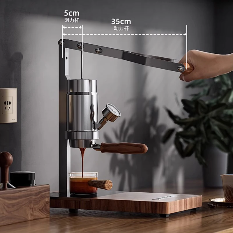 Кофеварка Ручная с регулятором температуры, 16 бар