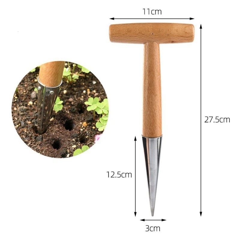 Jolie çon d'Insertion de Sol pour Plantation Horticole, Accessoire Durable et Pratique pour le Jardin en Plein Air