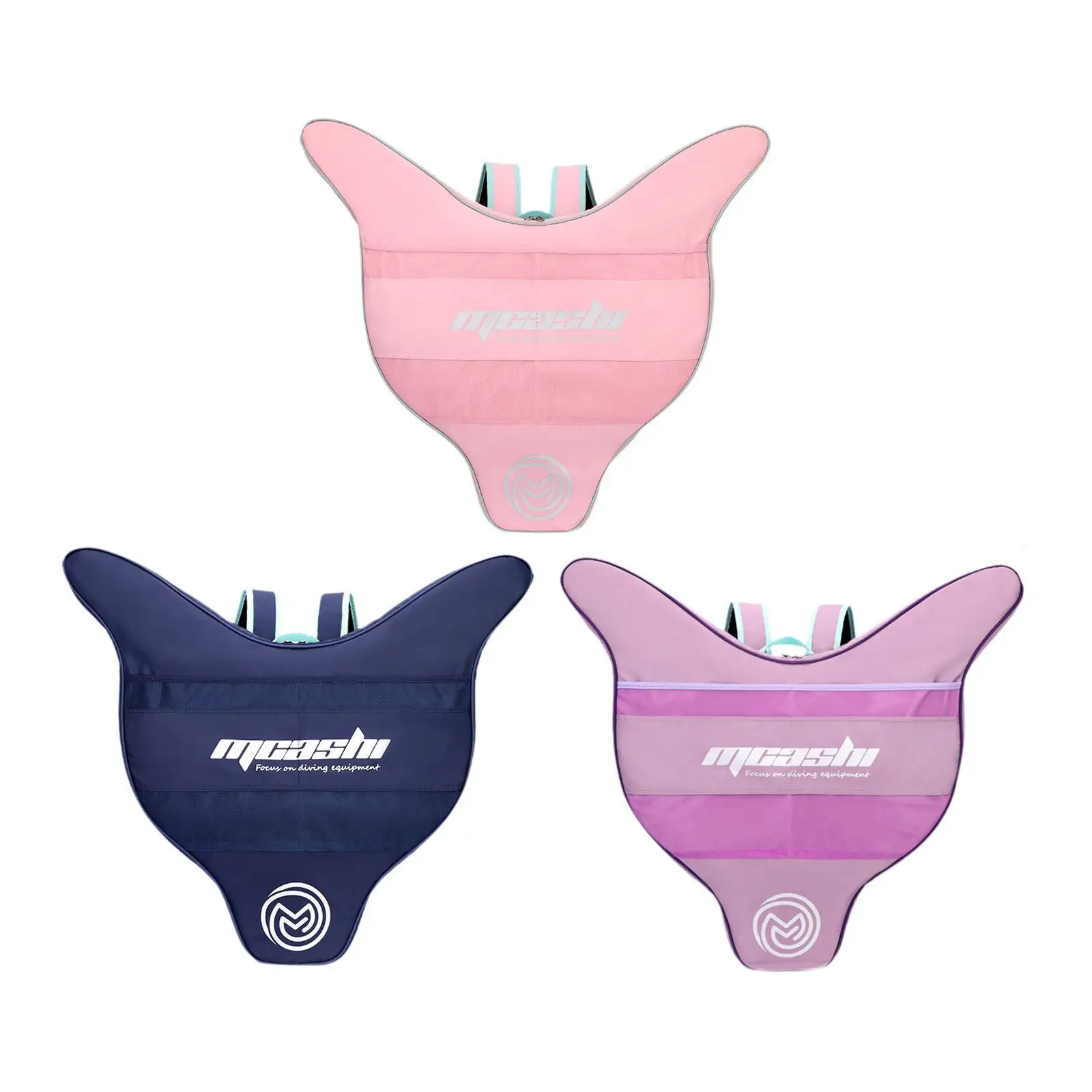 

Swim Fin Bag Easy Carry Adjustable Shoulder Strap Tote Mermaid Fin Backpack
