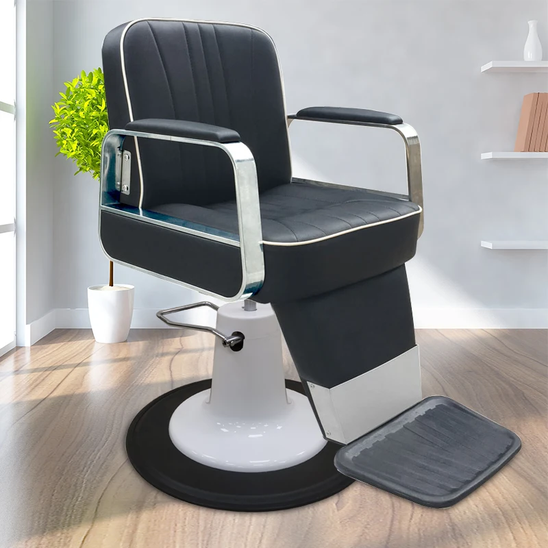 Portable Hair Salon Chair Durable Leather  Hairdressing Barber Chair Styling Chair  Wholesale Price