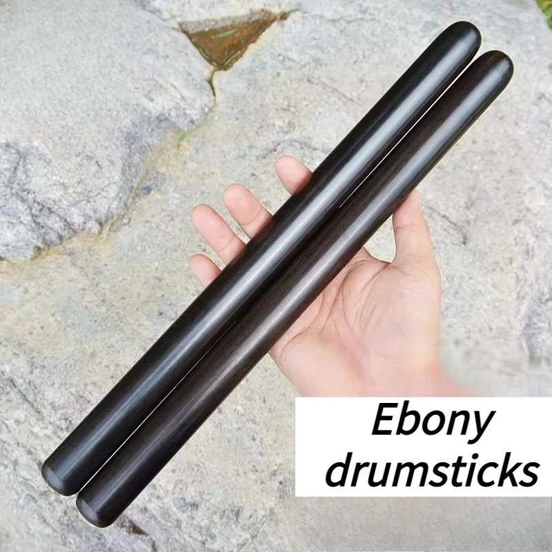 

Барабанные палочки из черного дерева, китайские, ручной работы, профессиональные, для танца льва, традиционные, для ударных инструментов, запчасти
