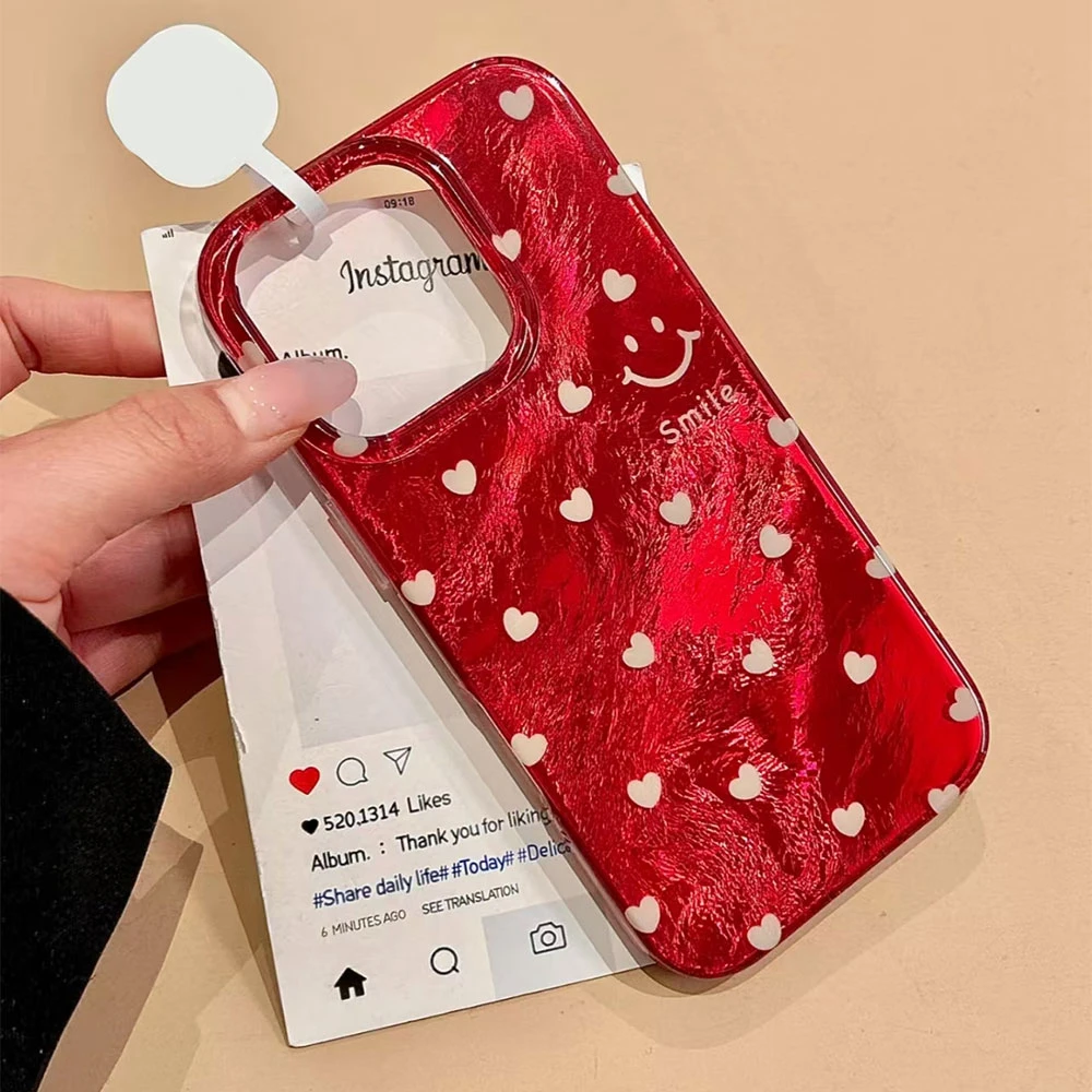 Funda de teléfono para niñas con corazón sonriente blanco para Honor 400 200 90 Smart Pro Magic7 6 5 70 Lite X9a X9c X9b X8a X8b X6c X7b X7c X6b