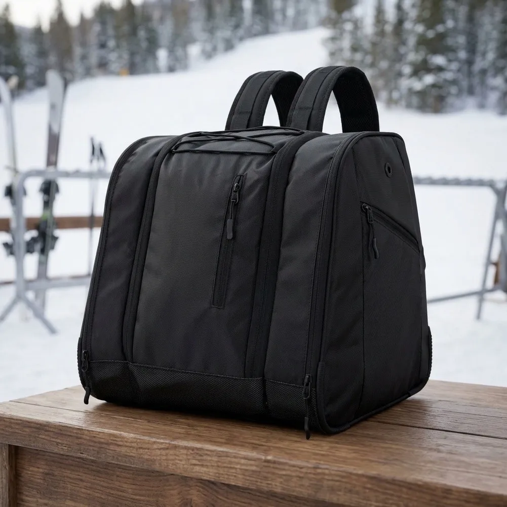 Large Capacity Multi-function Backpack For Ski Boots Roller For Skates Storage Waterproof Compartments Storage Bag Accessories