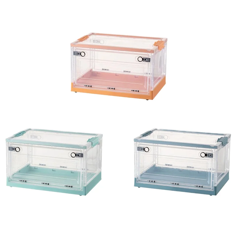 

Folding Storage Box Stackable For Stationery Jewelry Sorting Container Organizer Living Room Closet