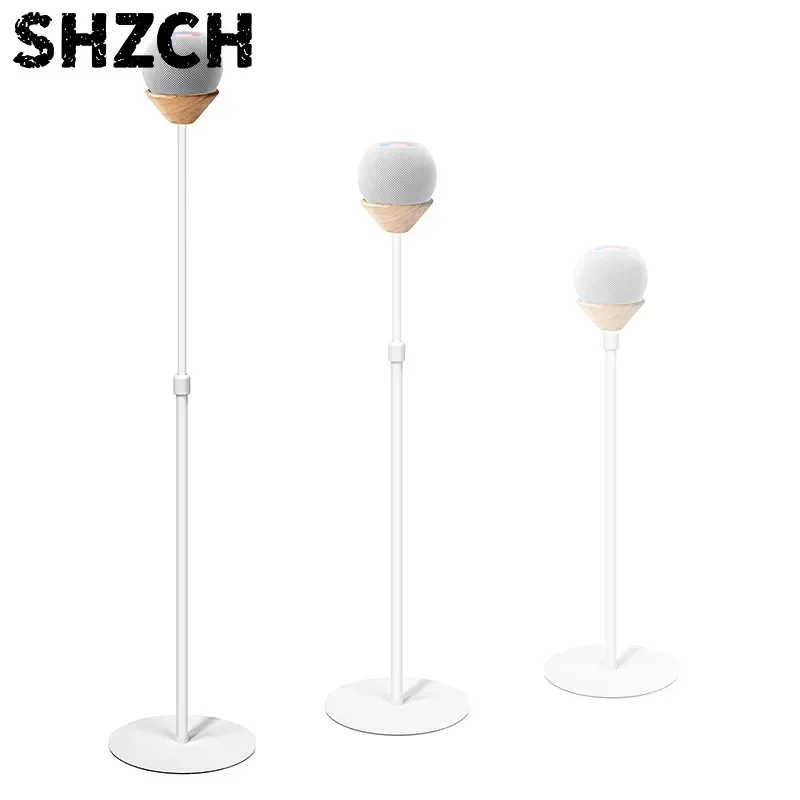 Mini Speaker Stand For Homepod For Wireless Bluetooth Speakers Adjustable Floor-Standing Holder Enhanced Stability