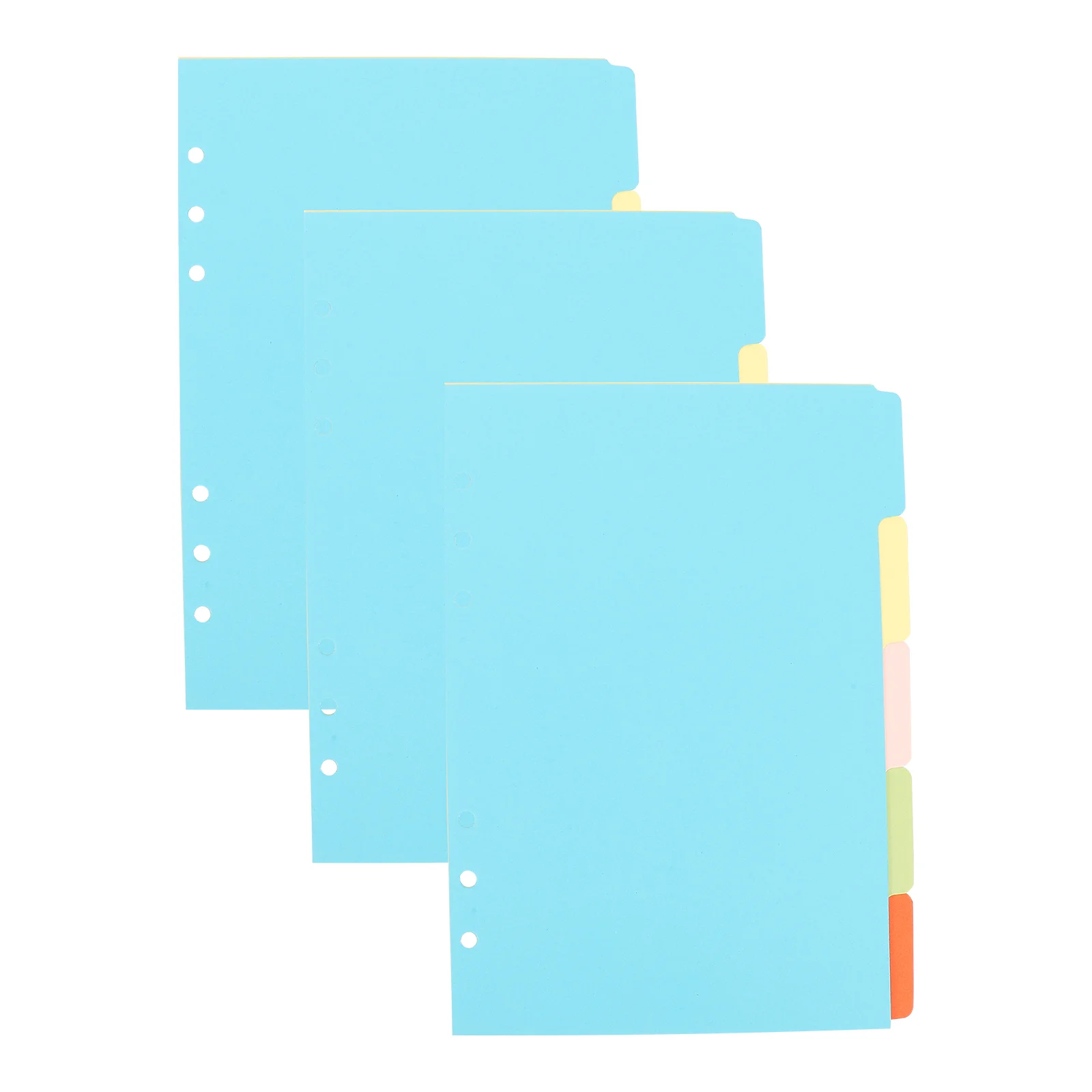 

15 Pcs Index Label Binders Dividers Office Tab Book Annotation Supplies Adhesive A5 Convenient Paper with Tabs Travel Household