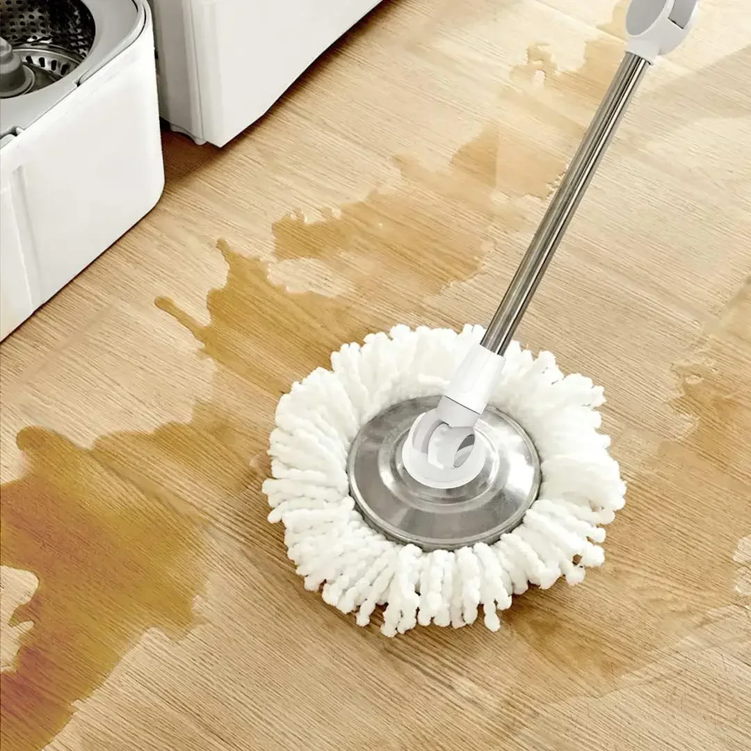 #For Spin the swinger mop with bucket flat bucket rotating mop for wash floor house home cleaning cleaner easy&