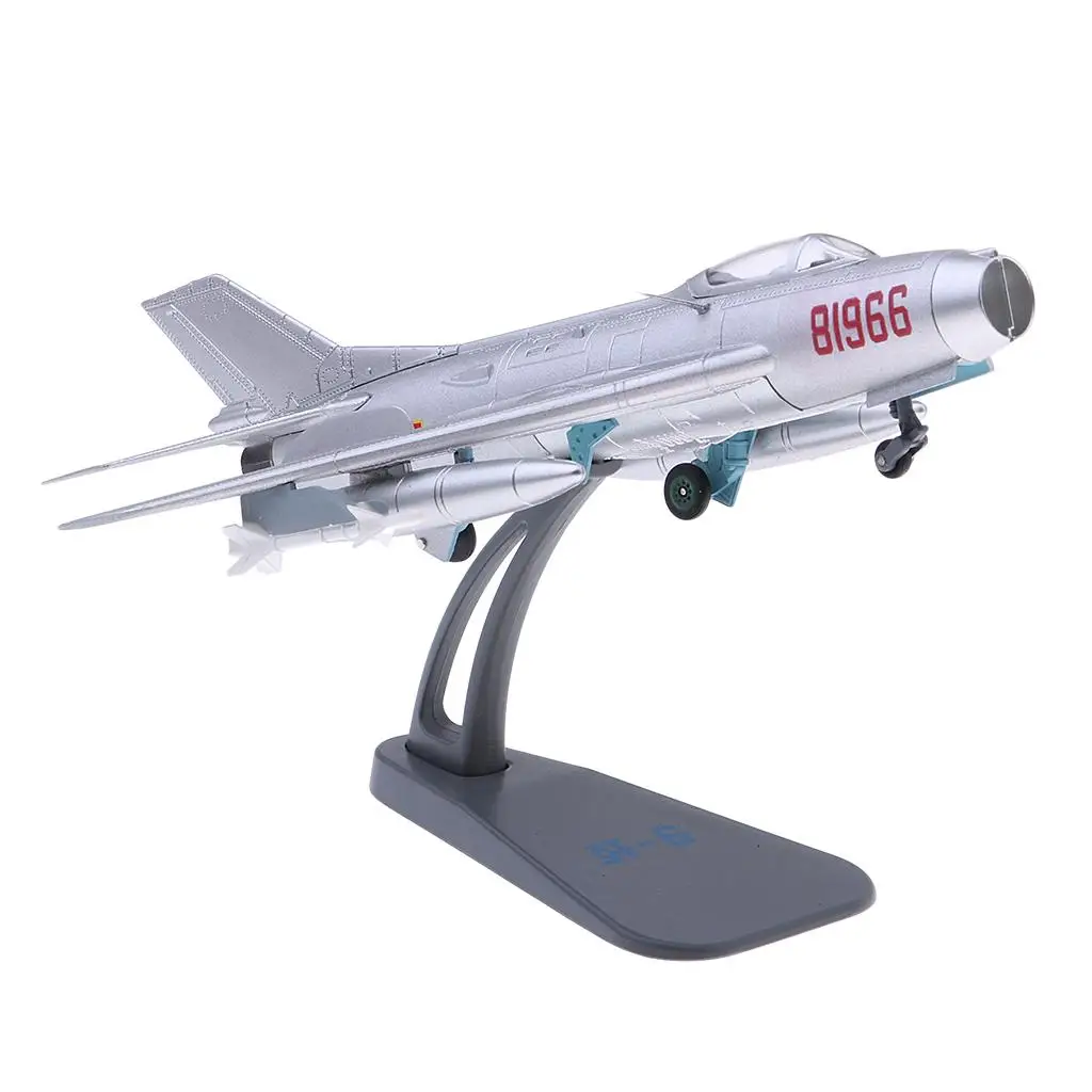 China Shenyang J-6/F-6 Fighter Aircraft 1:72 Scale Diecast Display Model with