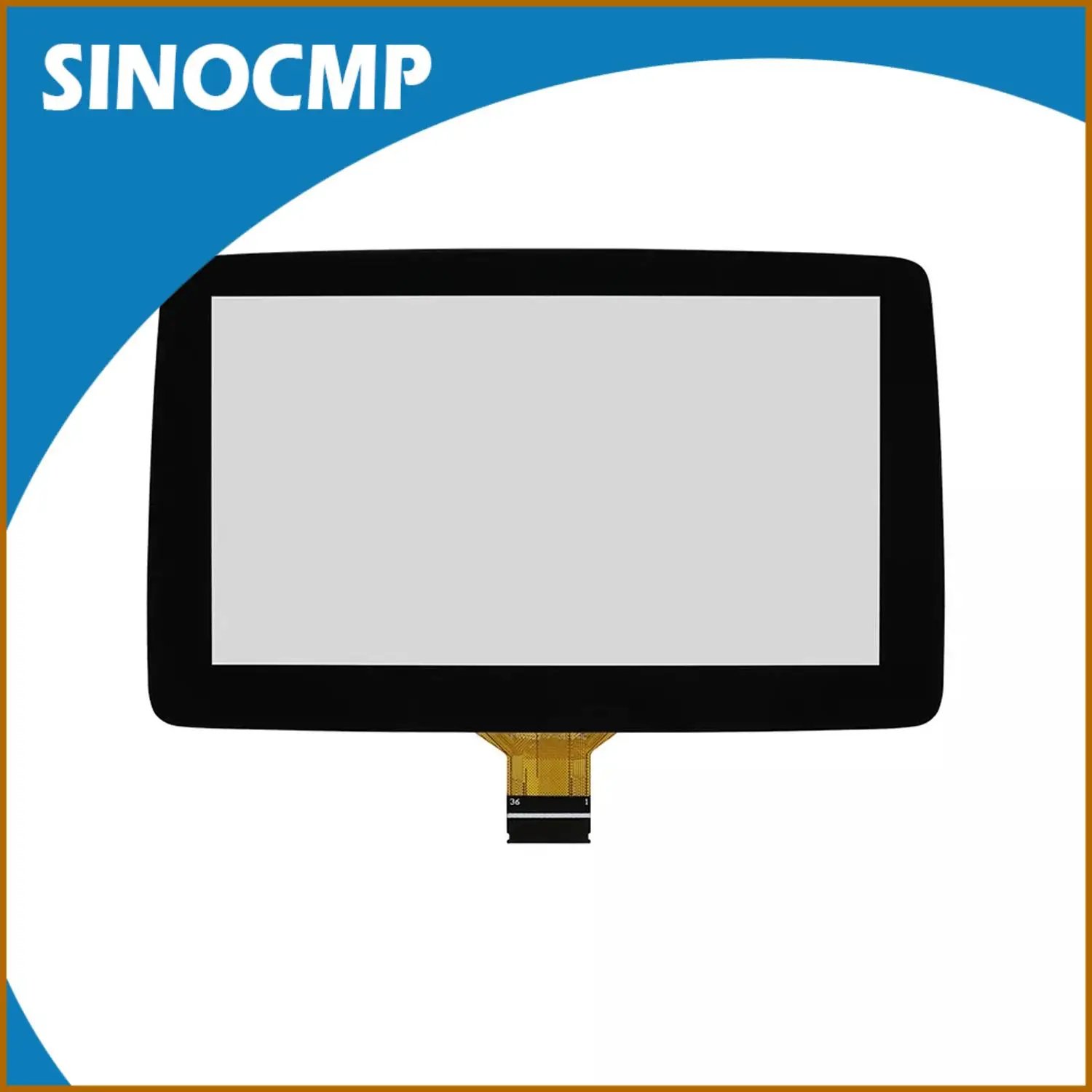 

7-дюймовый стеклянный дигитайзер сенсорного экрана TM070RDZ38 для автомобилей Mazda, радионавигация, высокое качество, функция восстановления сенсорного реагирования