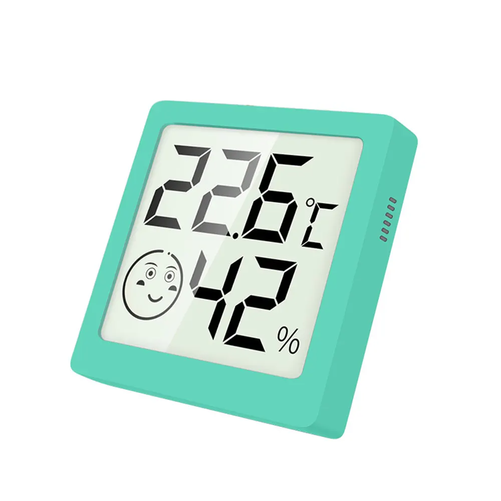 LCD Electronic Digital Temperature Humidity Meter Indoor Outdoor Thermometer Hygrometer Weather Station Gauge Sensor Smart Home