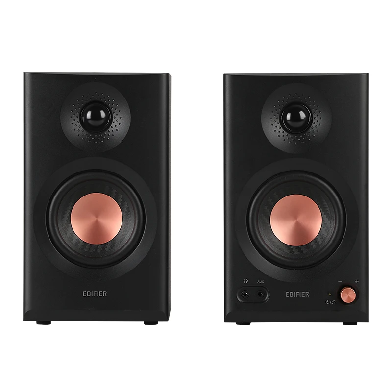 نظام مكبر صوت Edifier ، صوت عالي الدقة ، بلوتوث ، V5.4 متوازن ، TRS ، RCA ، مدخلات AUX ، تطبيق EQ ، إعداد تعويض الغرفة ، MR3