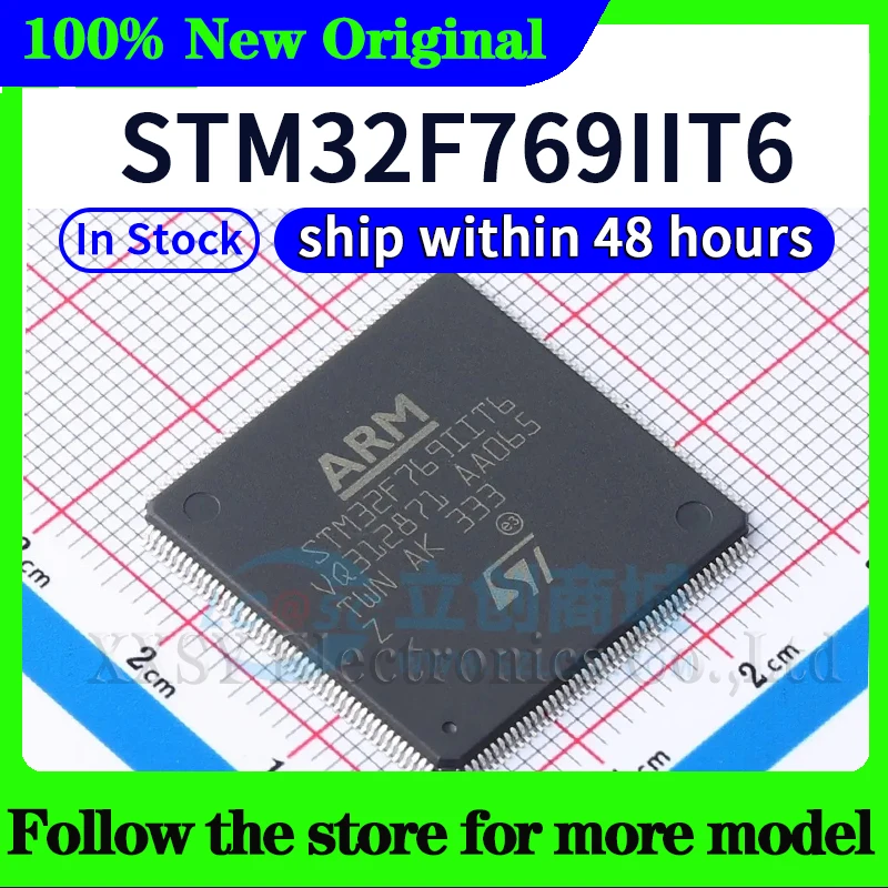 

STM32F769IIT6 В наличии, новый оригинал
