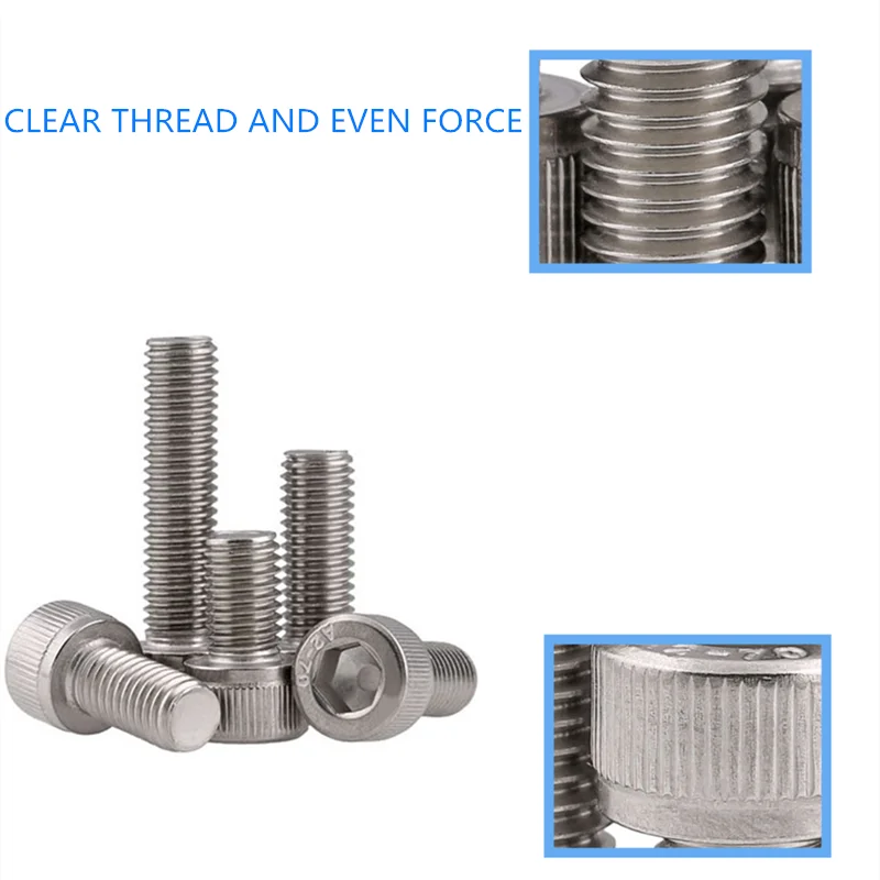 320Pcs Hexagon Socket Machine Schroeven Moer Set 304 Rvs M2 M2.5 M3 Zeshoekige Schroef Assortiment Kit