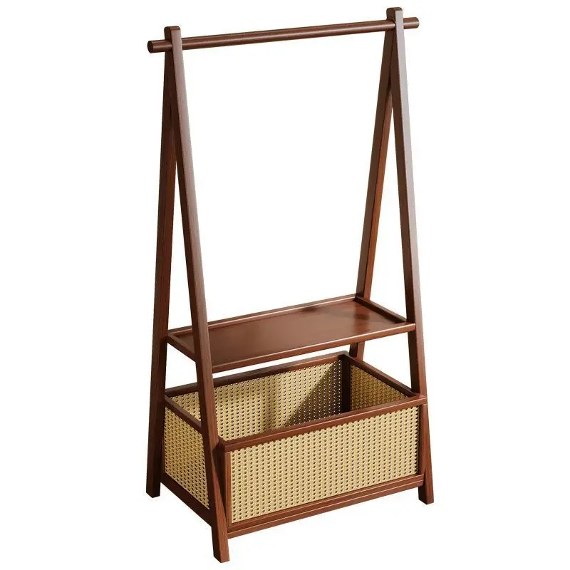

Mobile drying rack Internet celebrity light luxury clothes rack