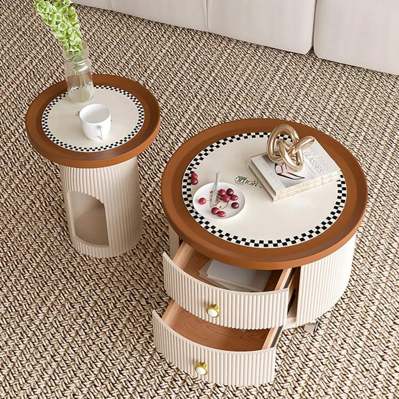 

Hall Coffee Table Furniture Home Living Room Side Aesthetic Small Hospitality Tables Tavolo Mainland China Modern Salotto Center