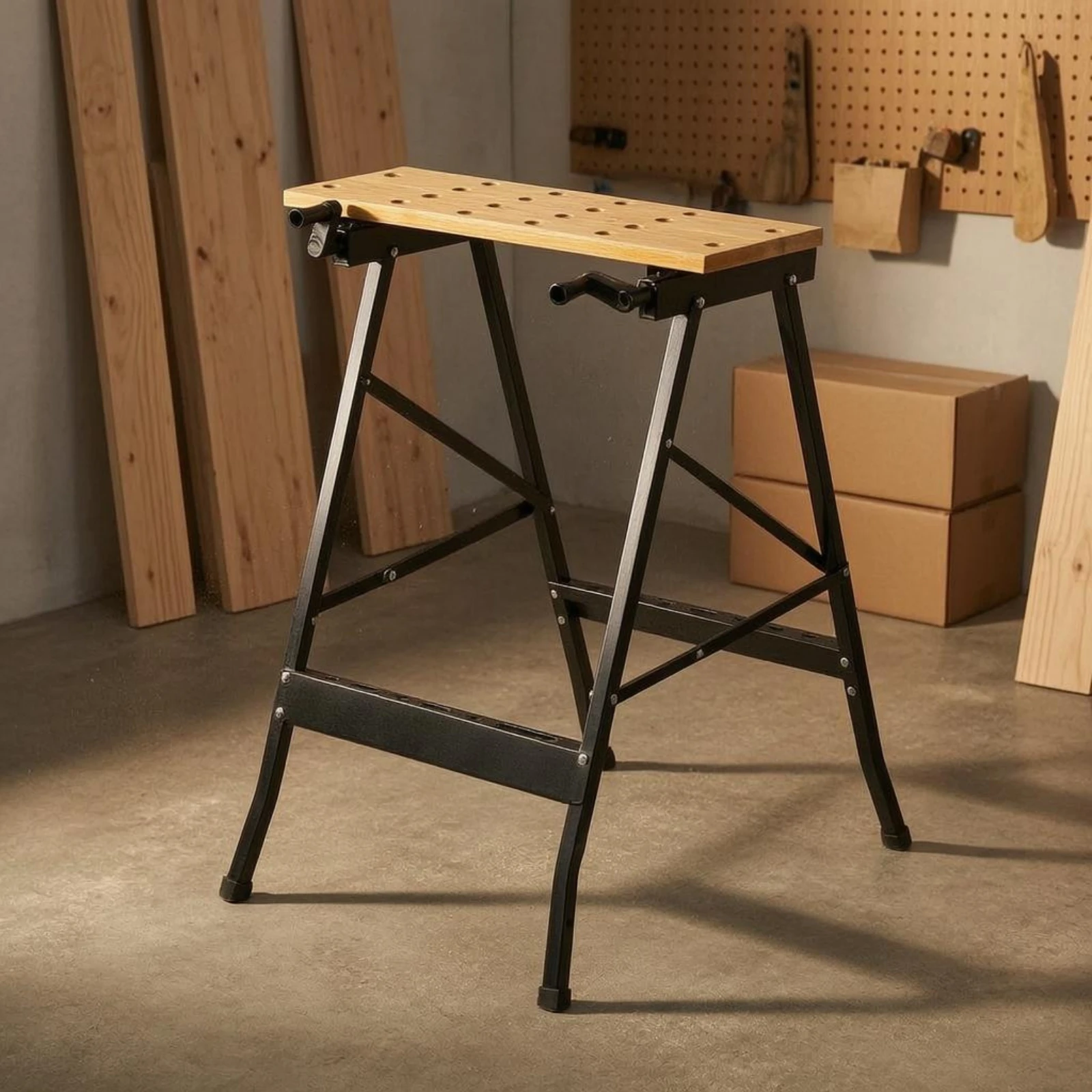 โต๊ะทำงานแบบพับได้ โต๊ะทำงานแบ - Workbench Portable Fold บทวิจารณ์และราคา