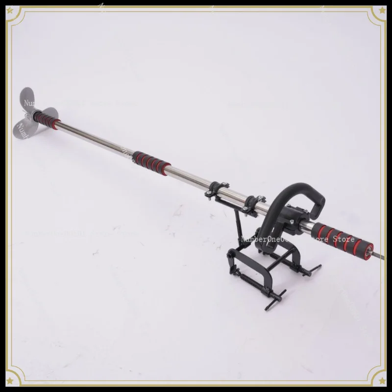 Handheld Thrusters Outboard Motors Lithium Battery Propellers for Inflatable Rubber Boats Paddles Plastic Mount Hangers