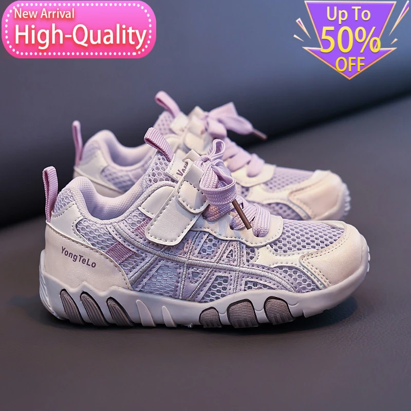 

Hot Selling Summer Trendy Childrens Sports Shoes Racing and Foot Protection Running Shoes Stable and Breathable Casual Shoes