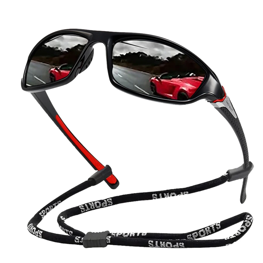 أزياء مربع الدراجات النظارات الشمسية الرجال النساء القيادة الصيد الفاخرة العلامة التجارية مصمم نظارات شمسية نظارات UV400