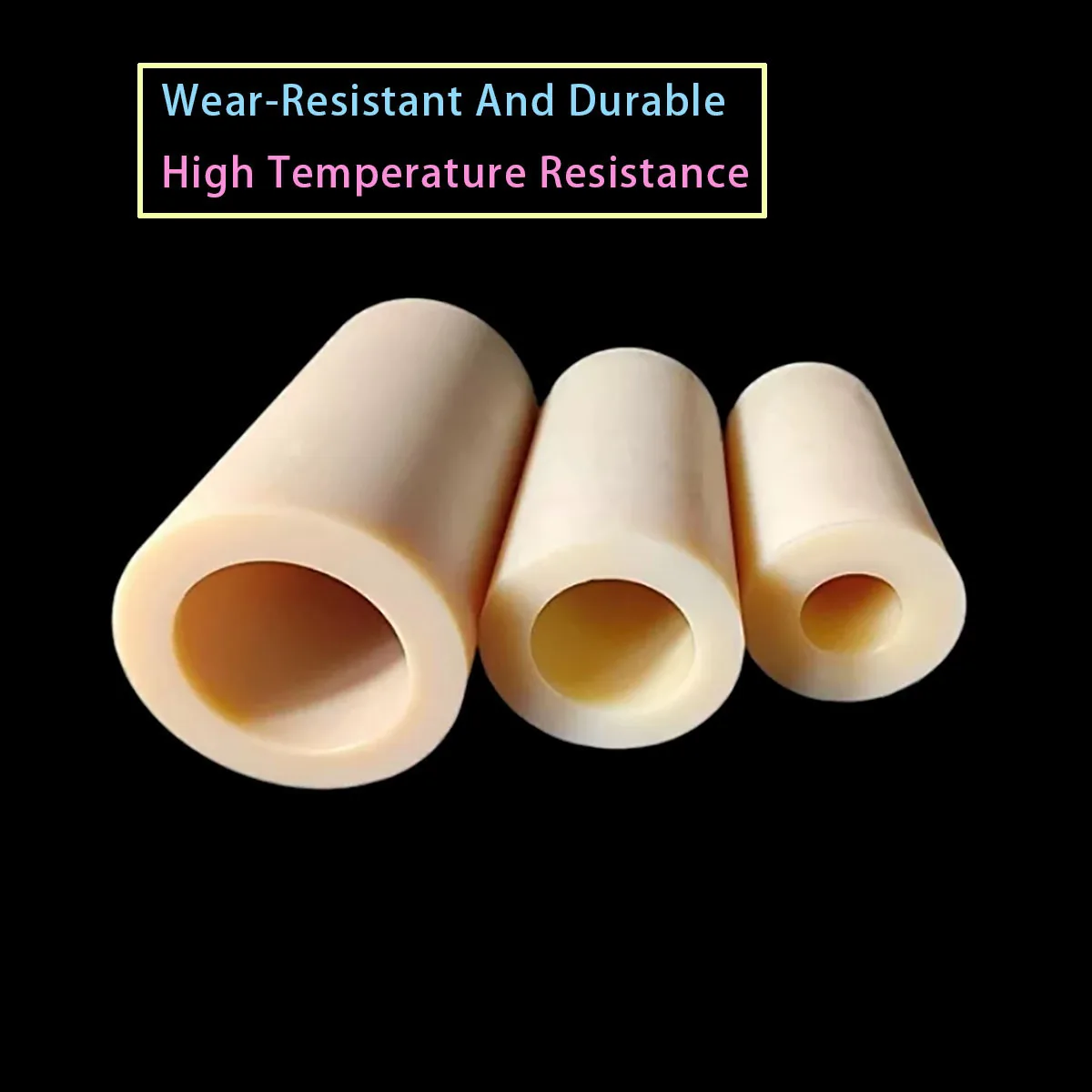 Nylon Plastic Lined Beige Tube Outer Diameter 14/15/17/18/20/25/26-40mm