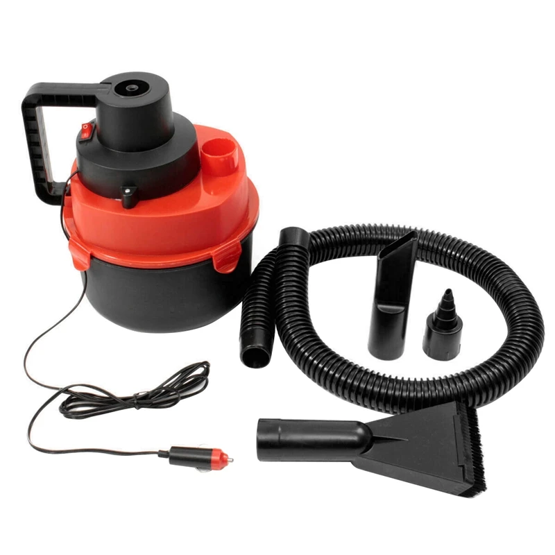 

12V Wet Dry Vacuum Cleaner Vacuum High Power Cleaner Inflator Portable Turbo Hand Held For Car Home Boat