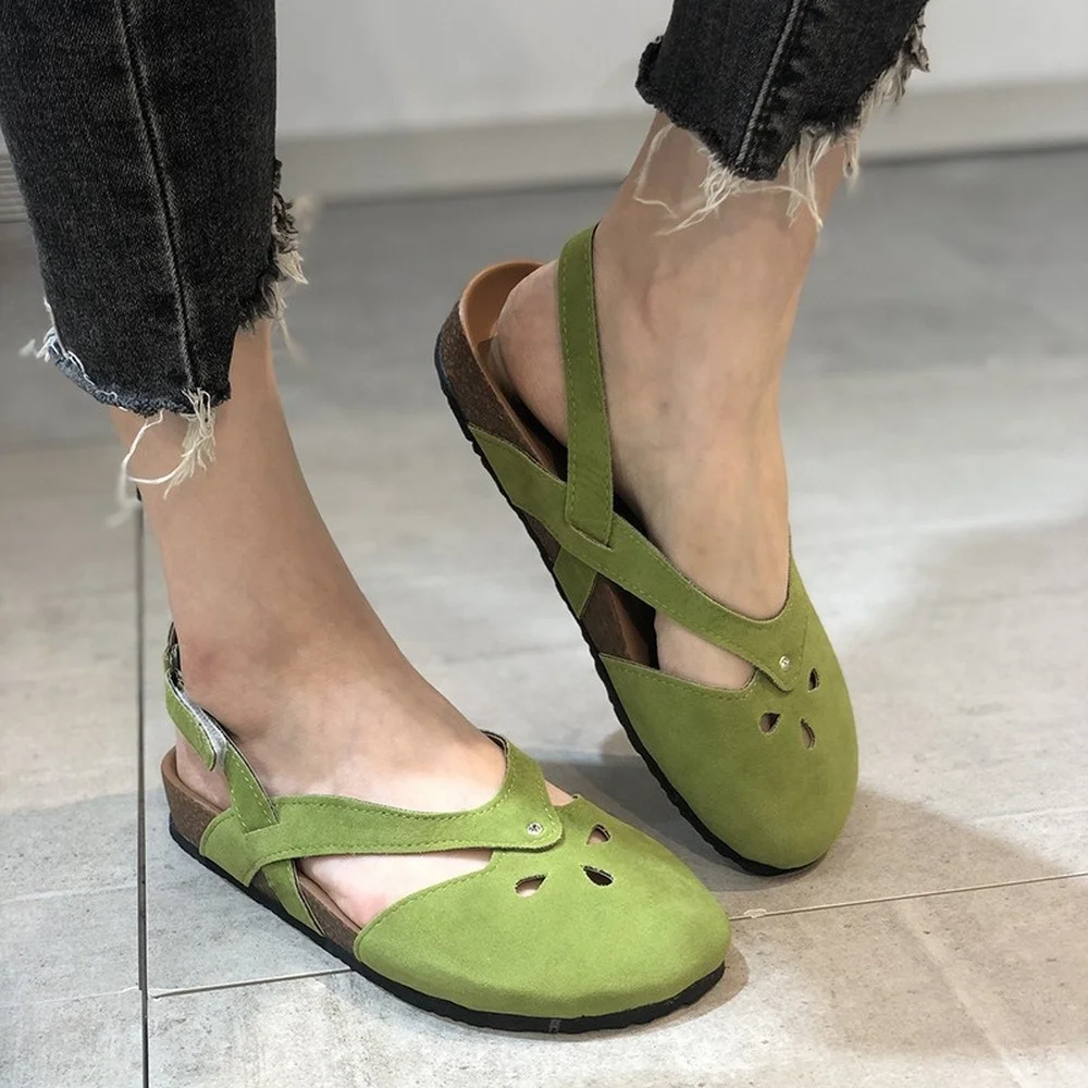Medieval Shoes Women\'s Retro Hollow Flat Sandals Women\'s Casual Ankle Straps Women\'s High Heels Retro Shoes Women\'s Summer Plus