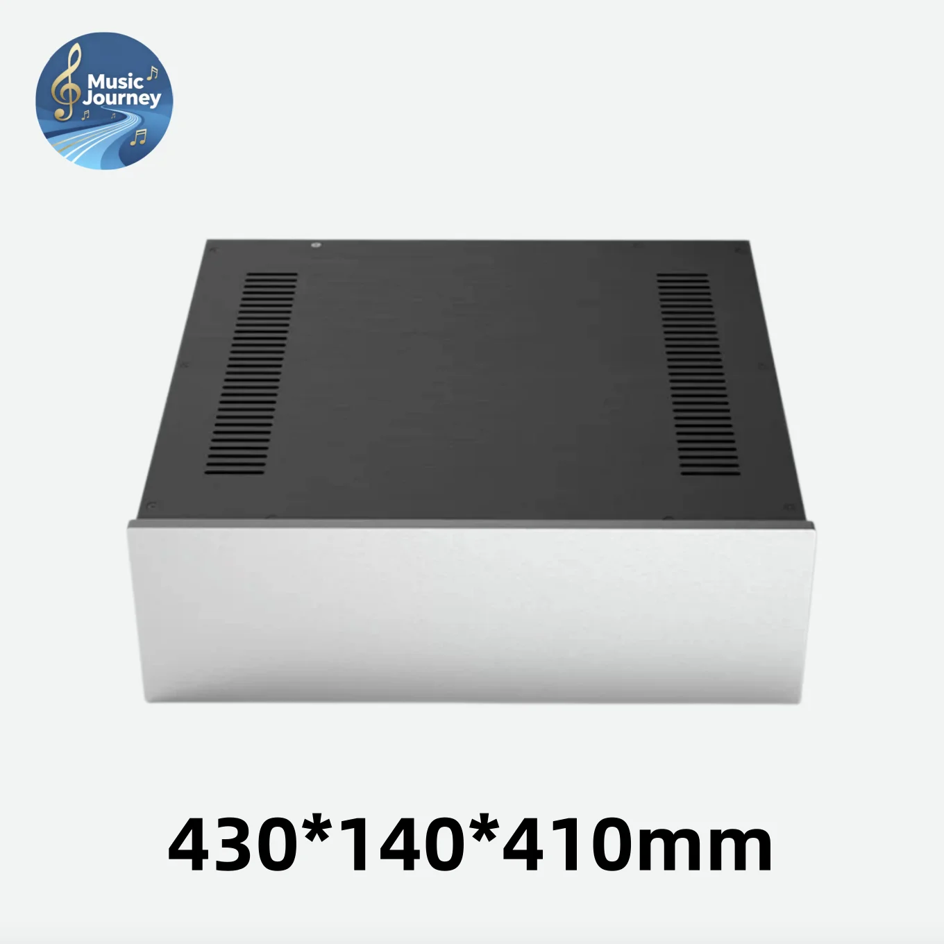 430*140*410mm Full Aluminum case Large Space DIY Hi‑Fi Case for CD Player Preamplifier Integrated Amplifier Home Audio Enclosure