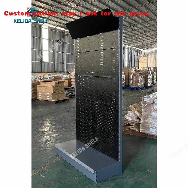 

custom.Metal Pegboard System Display Stand Racks and Stands Hardware Store Board Samples Display Rack Tools Peg Board