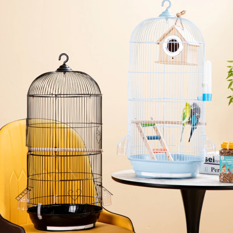 Toys Nest Hamster Bird Cage Round House Habitat Carrier Bird Cage Outdoors Courtyard Oiseaux Accessoires Pet Products RR50BC