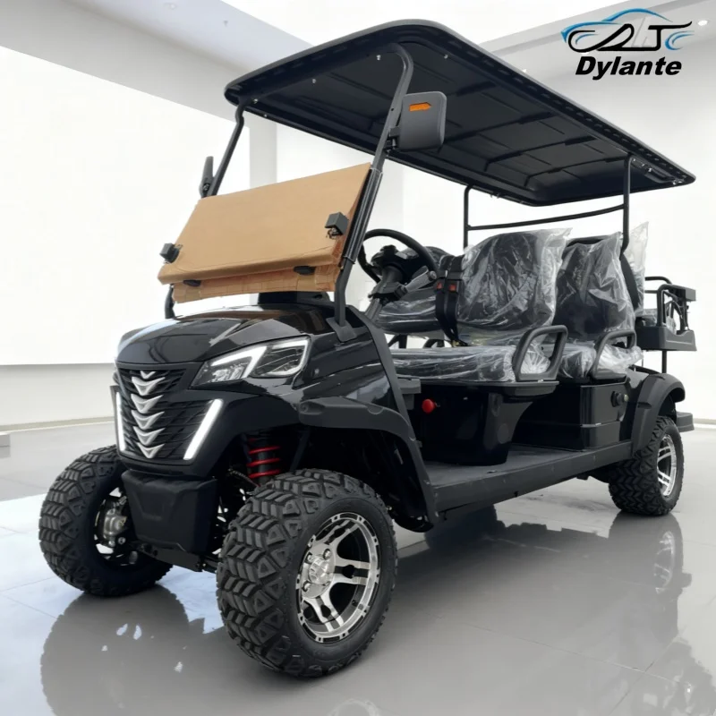 الشركة المصنعة للتخصيص 80-100 كجم صغير 45 كم/ساعة نادي عربات التي تجرها الدواب عربة جولف كهربائية لدورات الغولف بالجملة والتجزئة #5