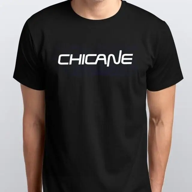 CHICANE T-SHIRT All sizes S M L XL XXL colours Black, White